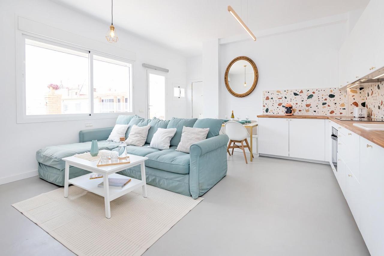 Homey Apt- Atico Con Vistas A La Catedral Malaga Bagian luar foto